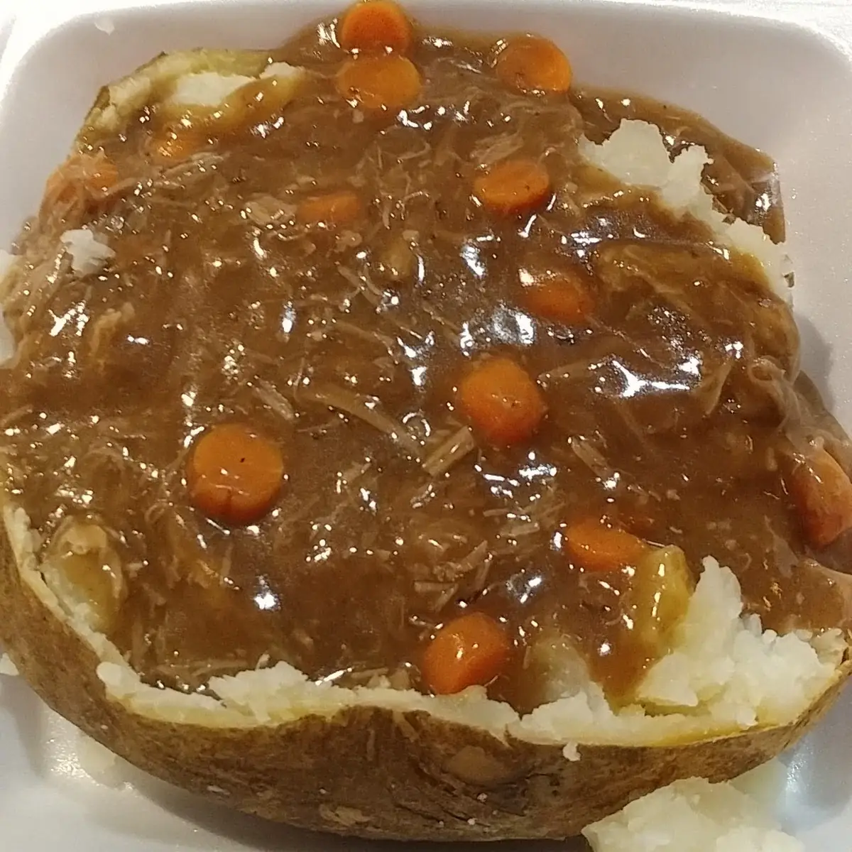 Roast Beef Baked Potato