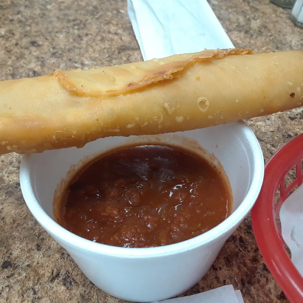 Crispitos and Salsa Verde
