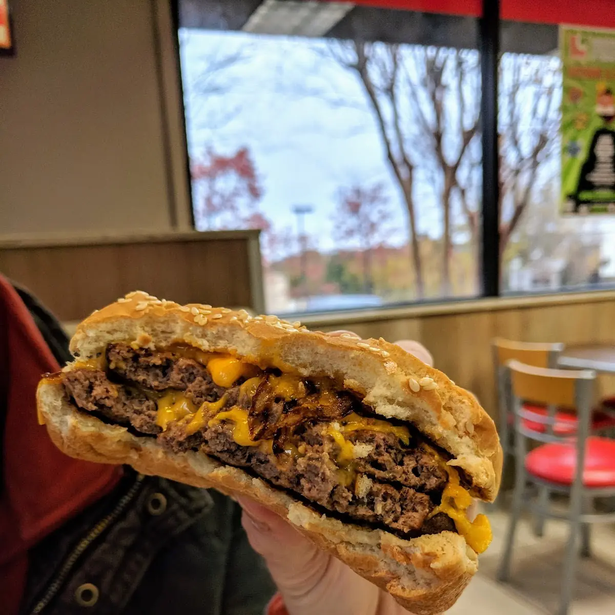Philly Cheese King Burger