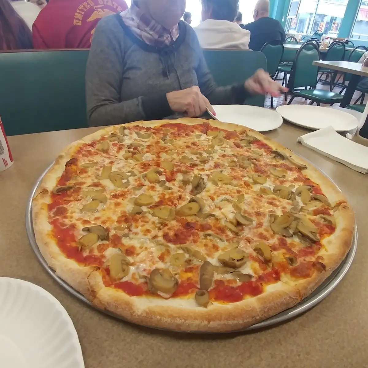 Mushroom Pizza