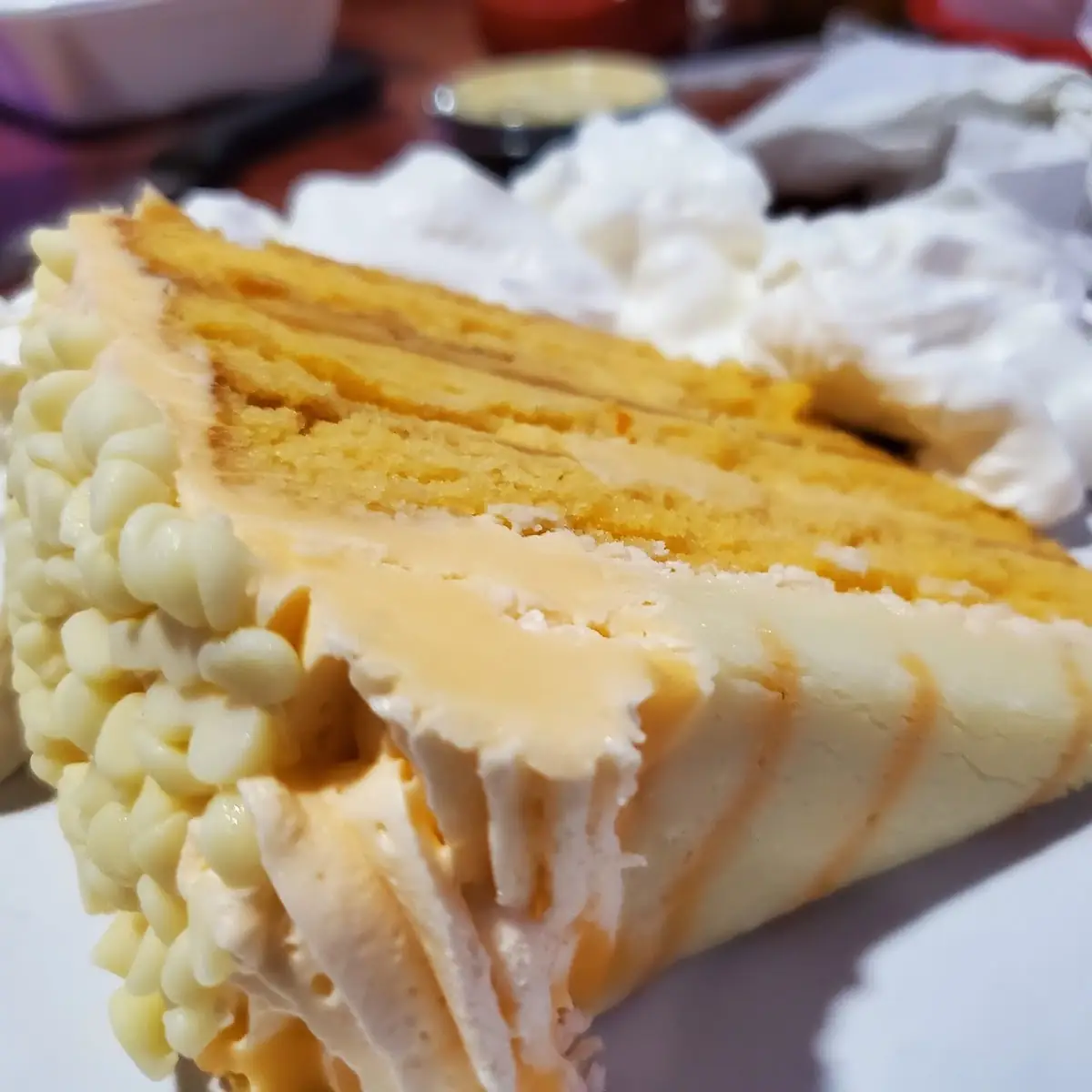 Florida Orange Sunshine Cake