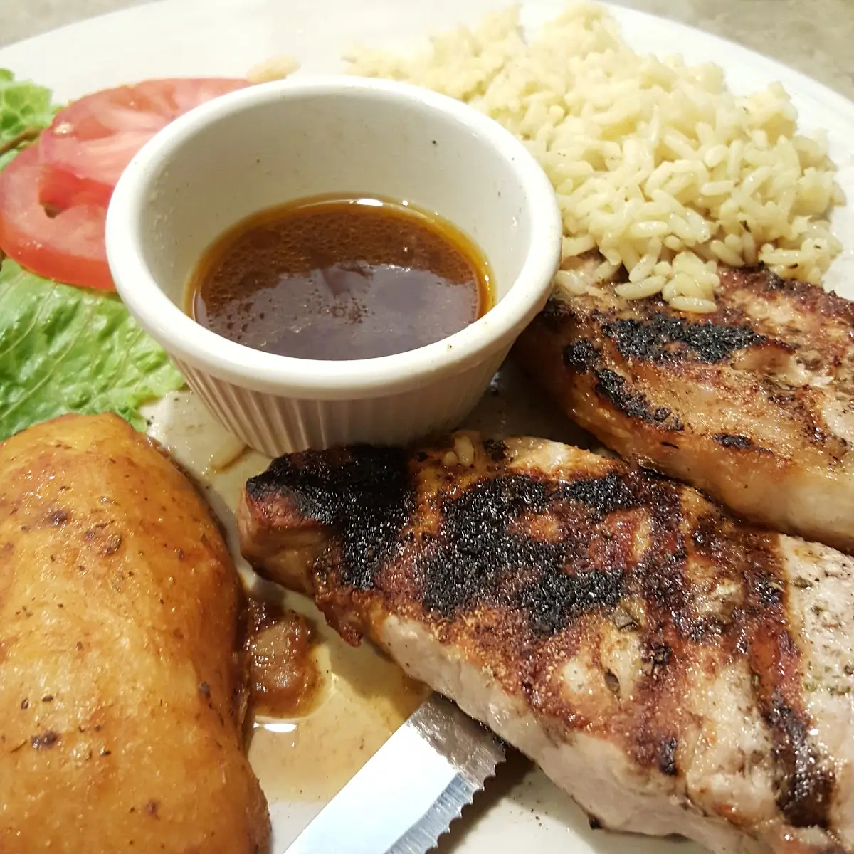 Greek Pork Chops