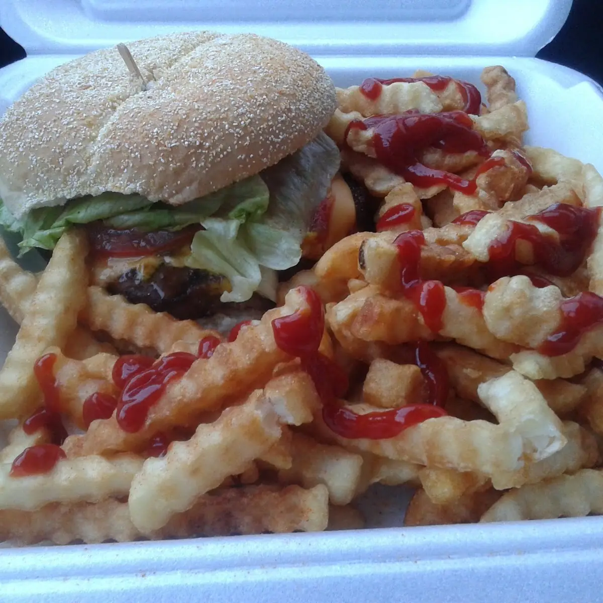 Cheese Burger Combo, Nick The Greek - Riverside