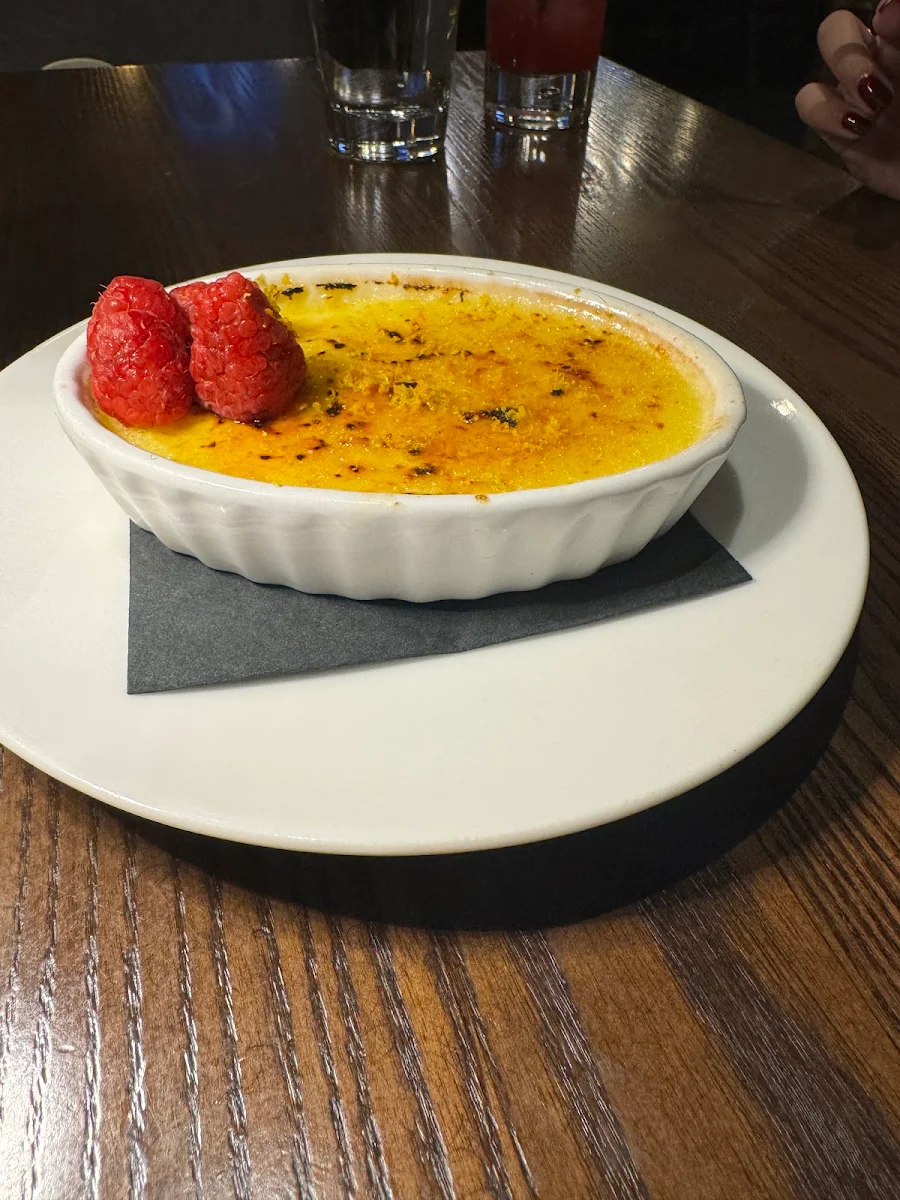 Flamed Crème Brulee