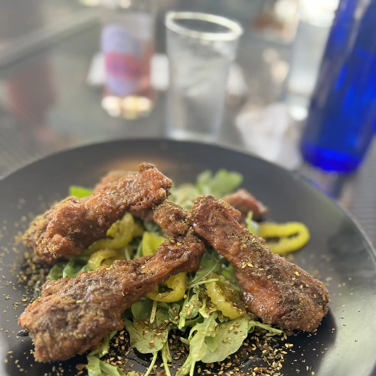 Honey Za'Tar Duck Wings