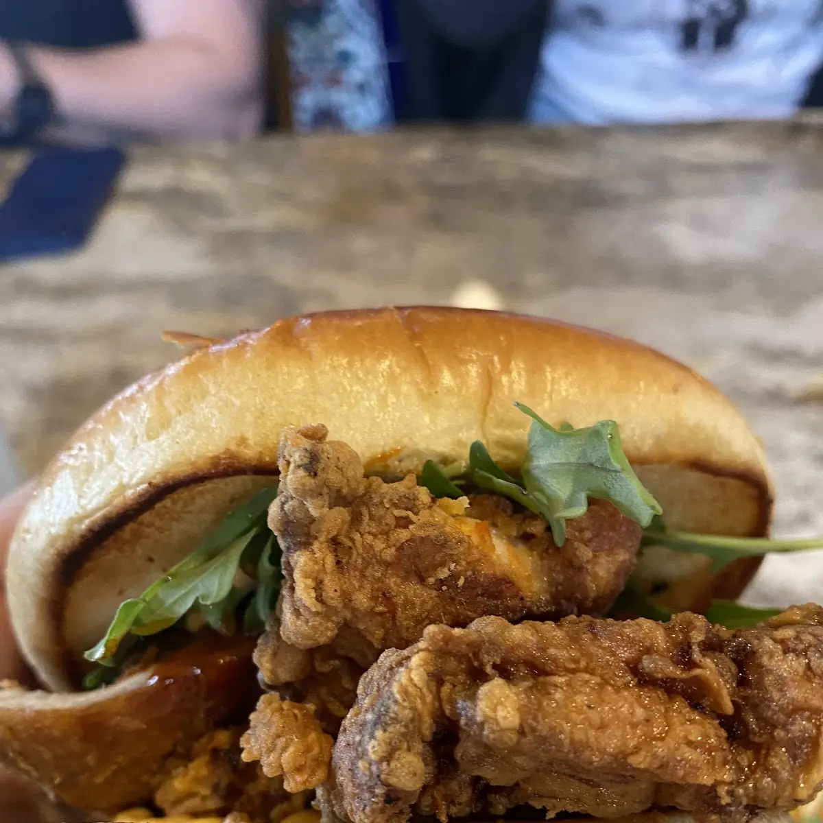 Korean Fried Chicken Sandwich
