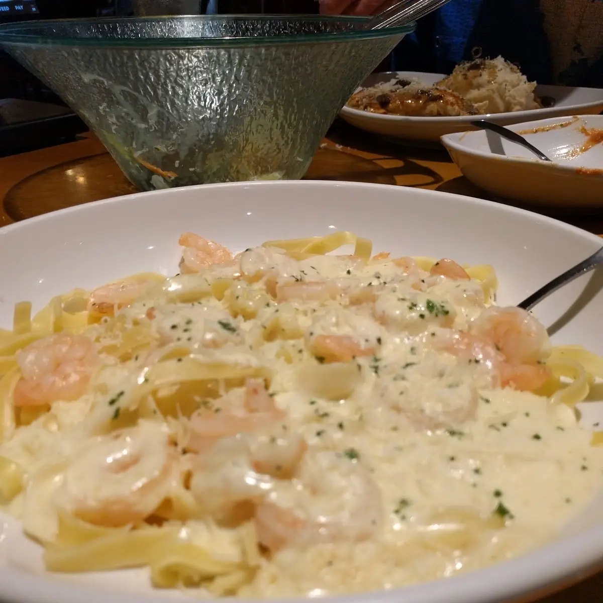 Shrimp Alfredo