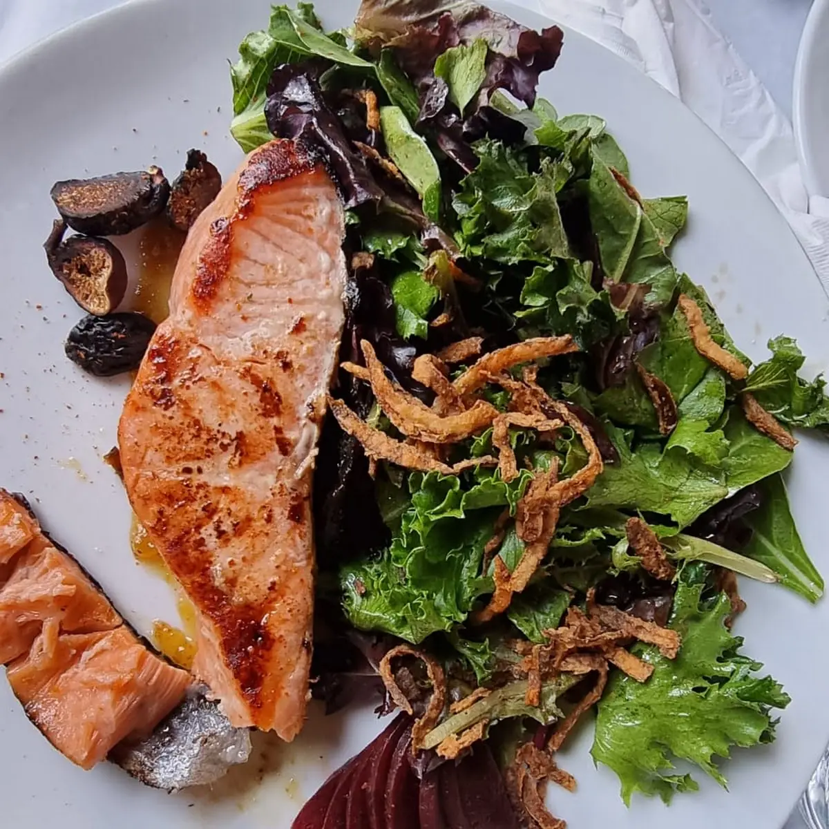 Miso Salmon Salad