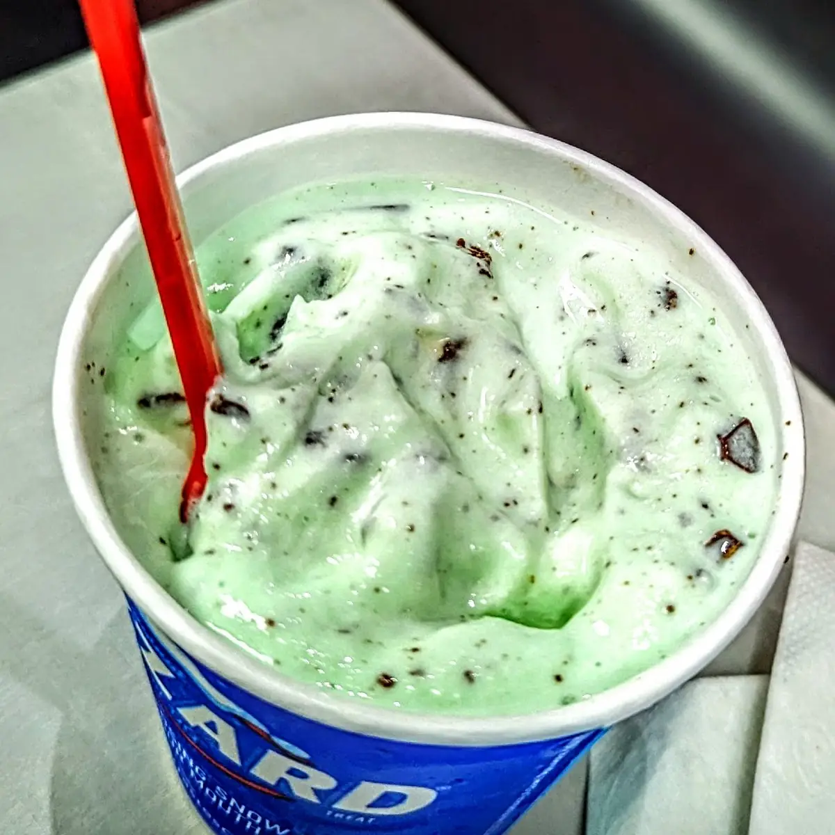 Mint Oreo Blizzard Treat