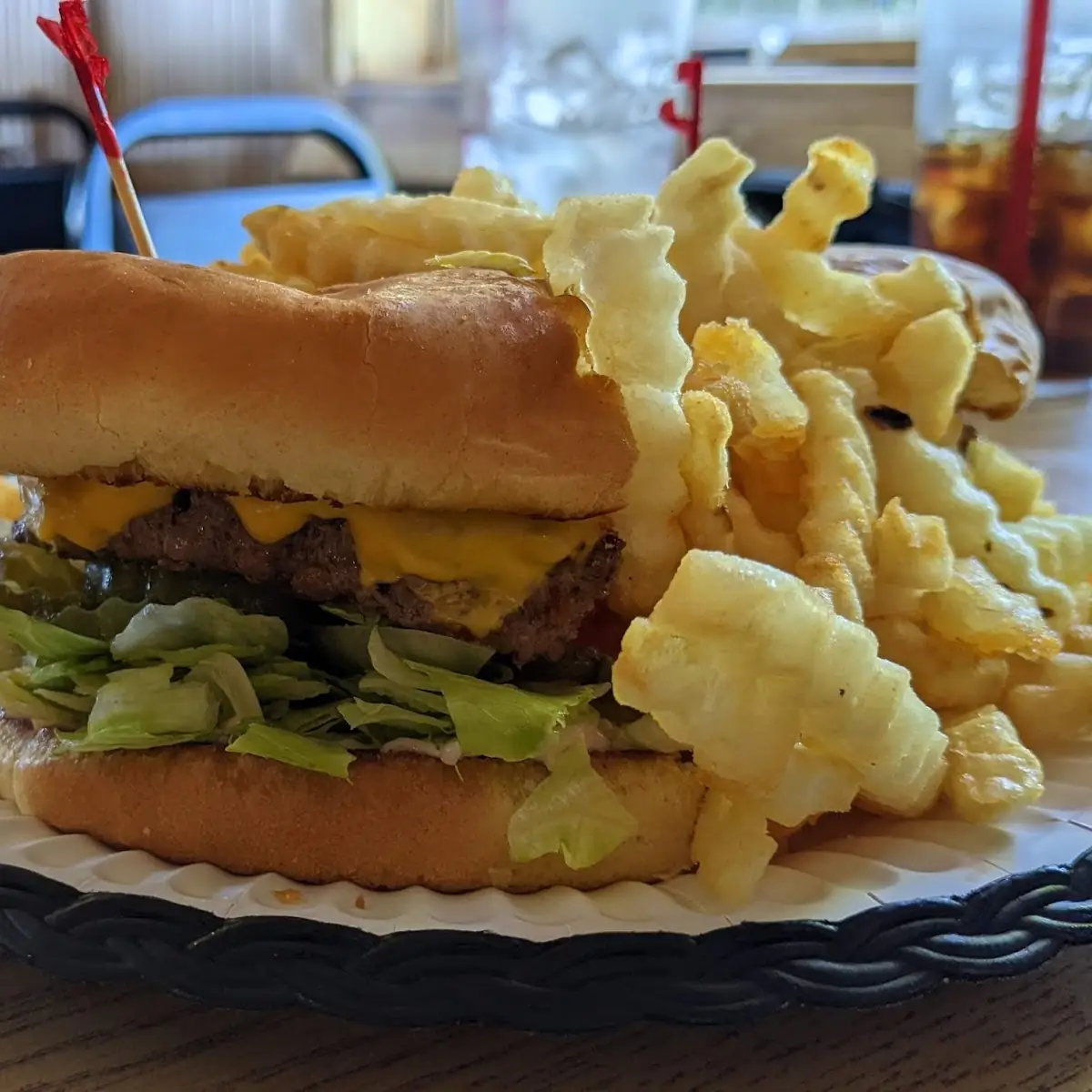 Dam Cheese Burger