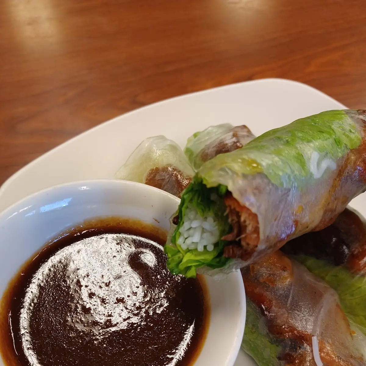 Summer Rolls with BBQ Pork