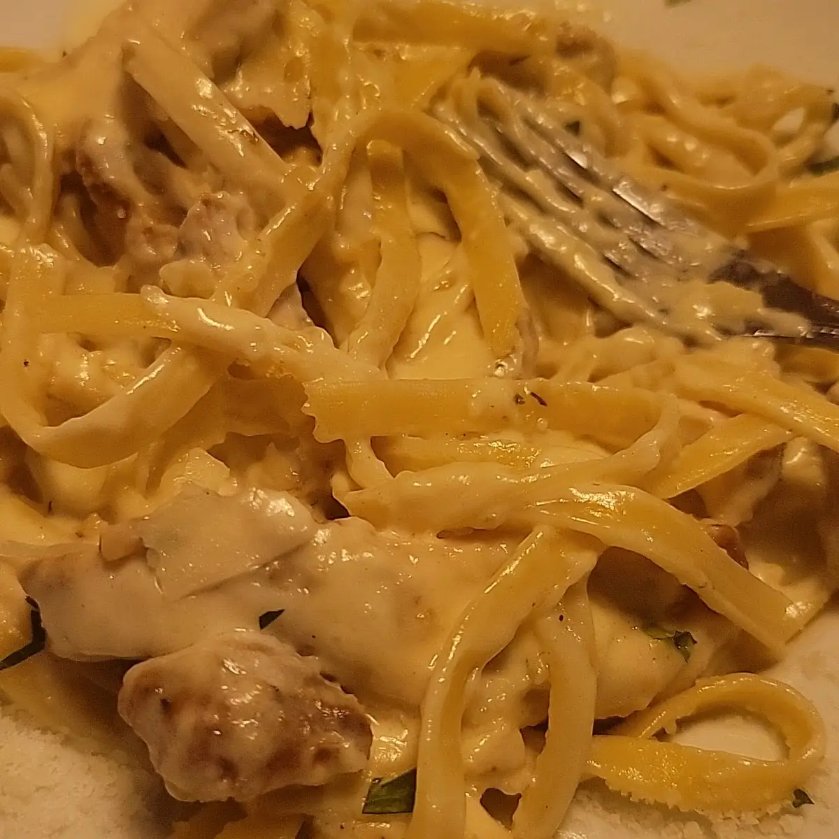 Chicken Alfredo Pasta
