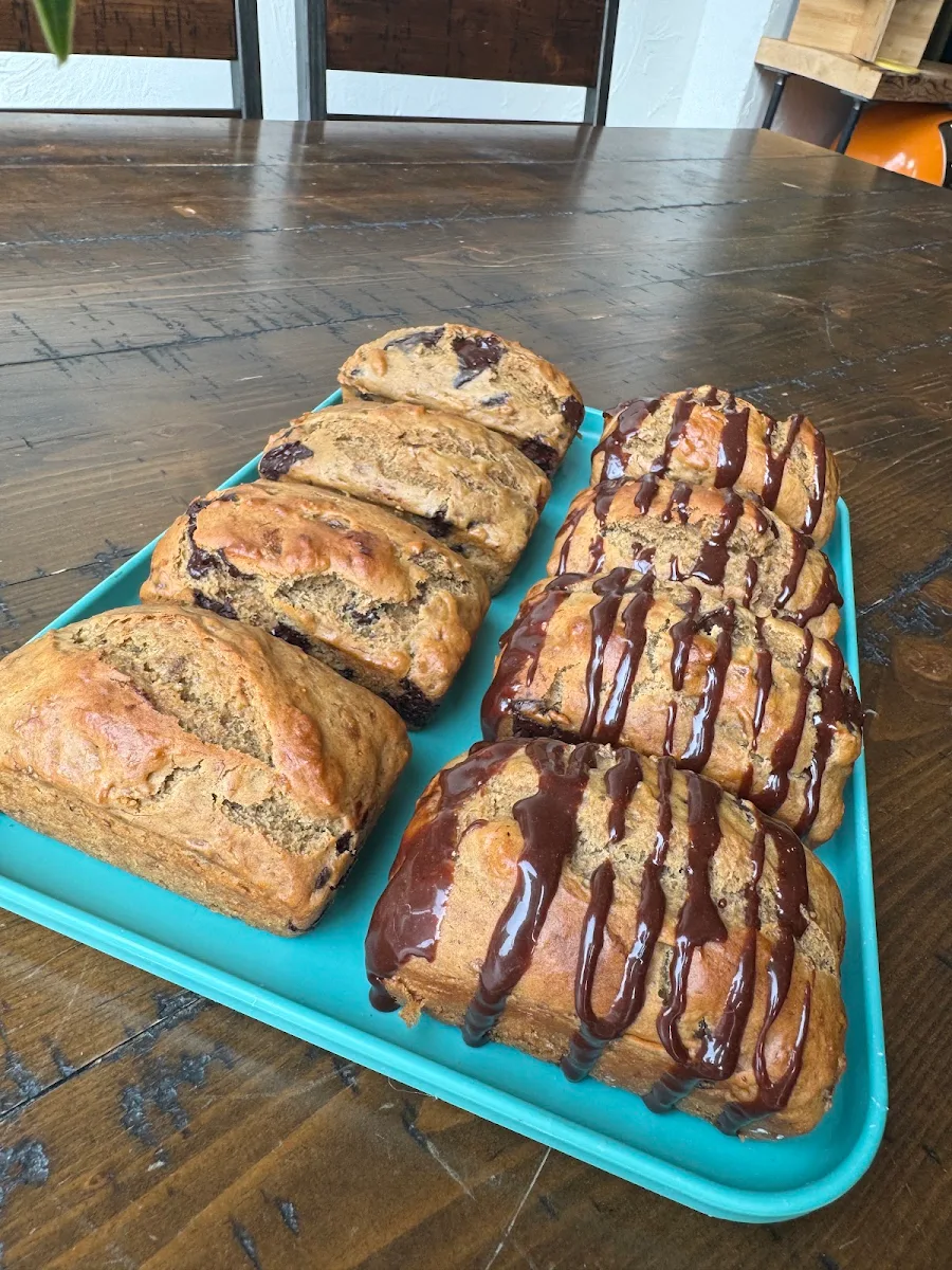 Peanut Butter & Chocolate Banana Bread