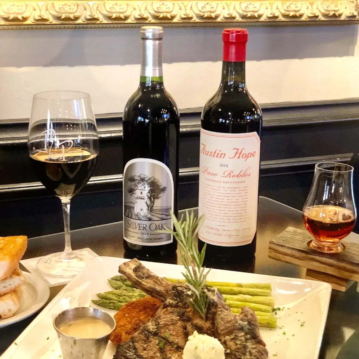Grilled Ribeye Rouxpour
