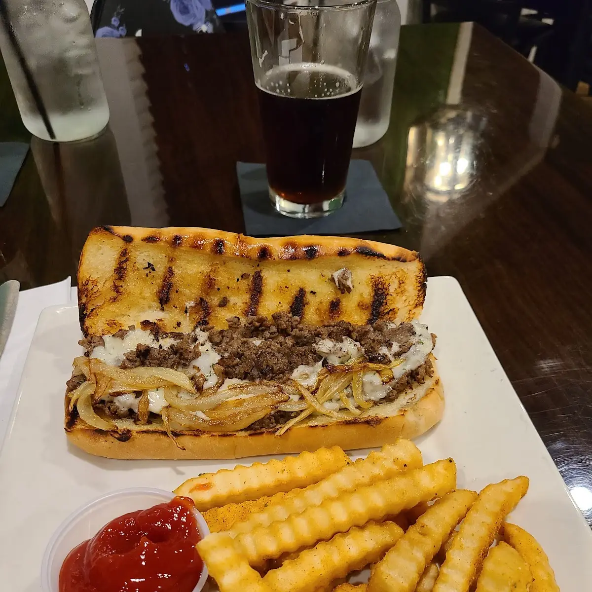 Philly Cheese Steak Sandwich