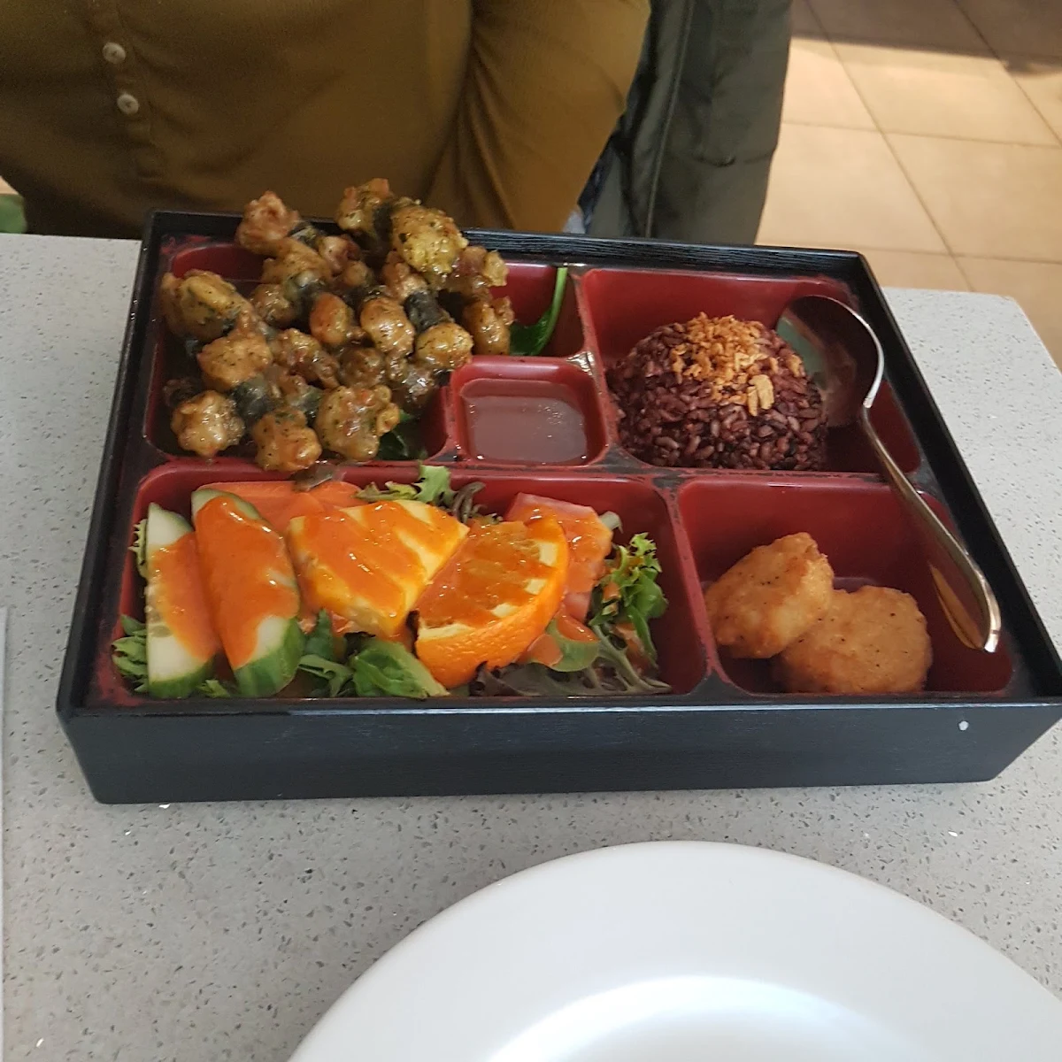 Eggplant Curry Combo, Zen Gardens