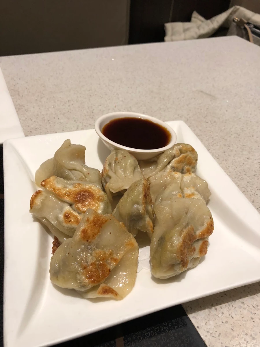 Pan Fried Dumplings, Zen Gardens