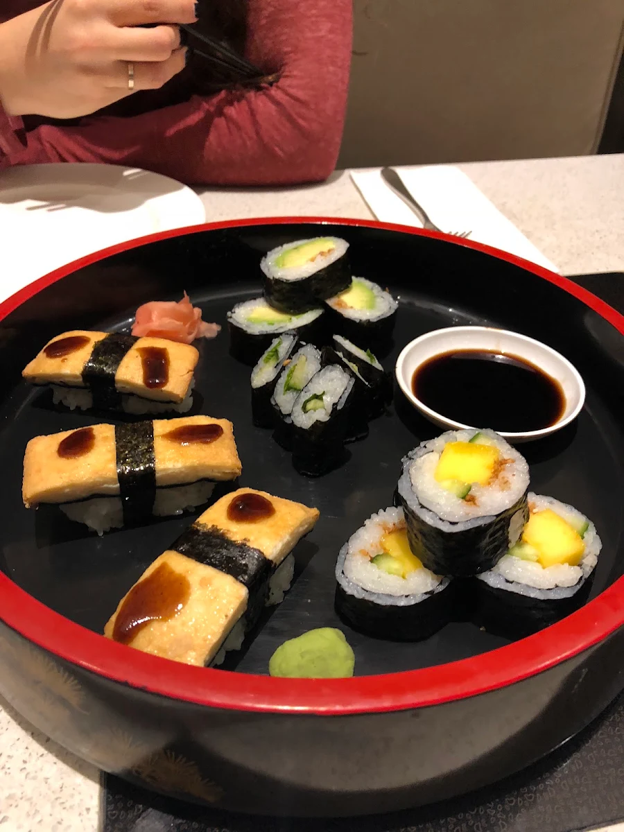 Vegetarian Sushi Platter, Zen Gardens