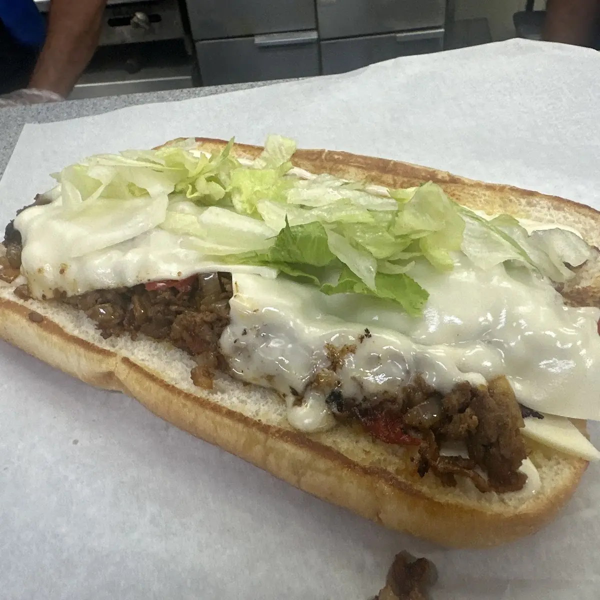 Philly Cheese Steak Sandwich