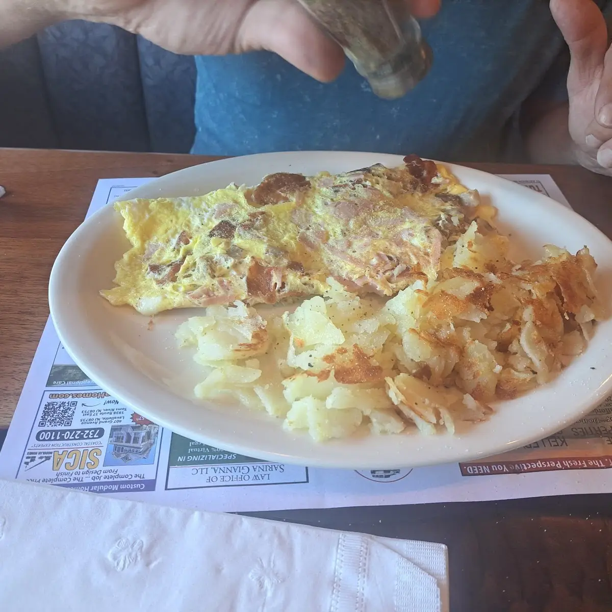 Meat Lovers Omlette