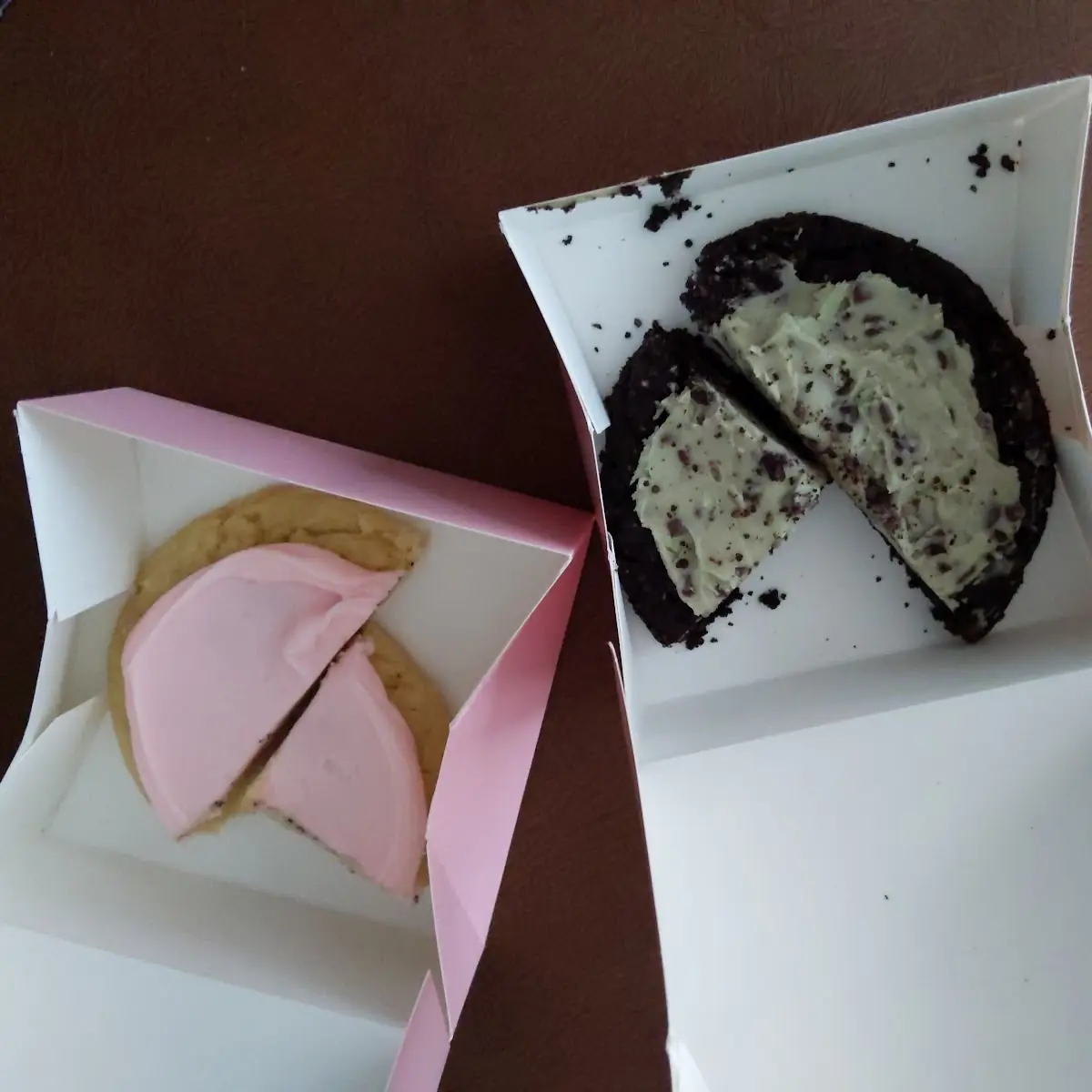 Pink Sugar and Mint Chocolate Chip