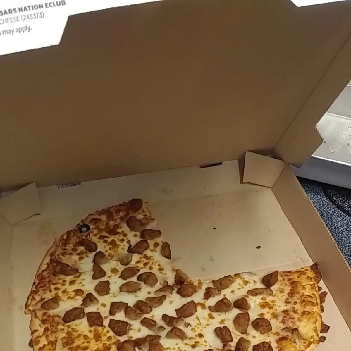 Italian Sausage Pizza