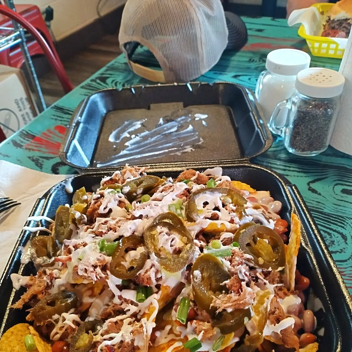 Barbecue Nachos Supreme Pulled Pork