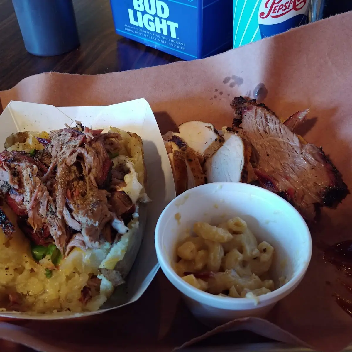 Brisket Covered Baked Potato