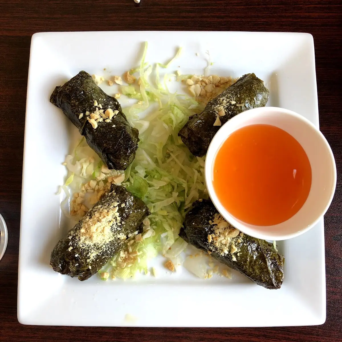 Grilled Beef Wrapped in Grape Leaves