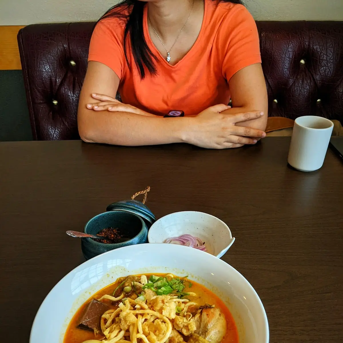 Burmese Coconut Noodle Soup