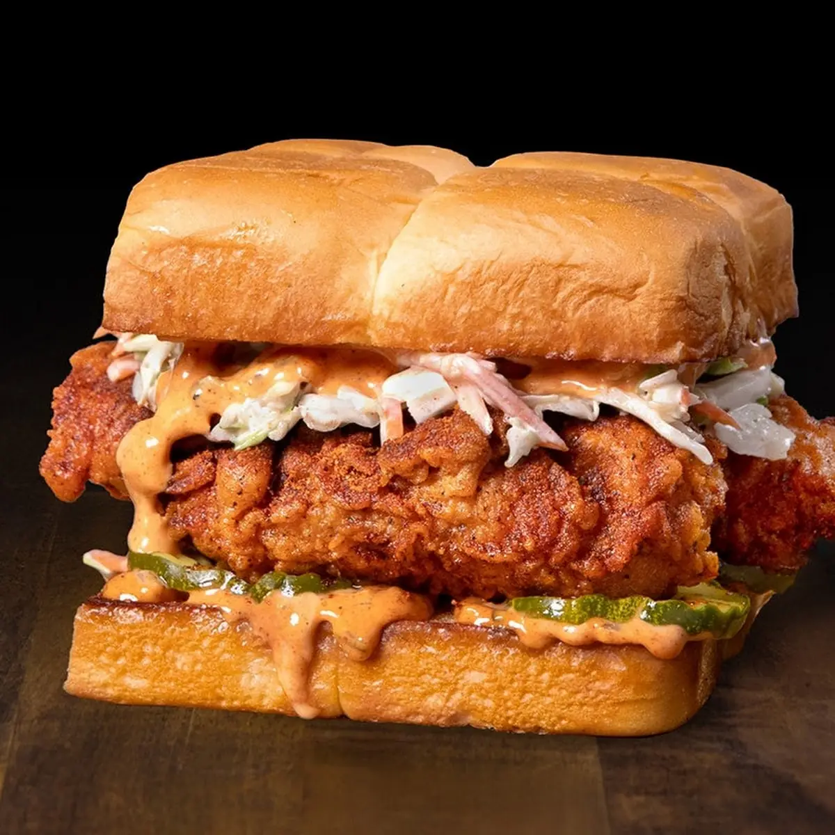 Build Your Own Fried Chicken Sandwich
