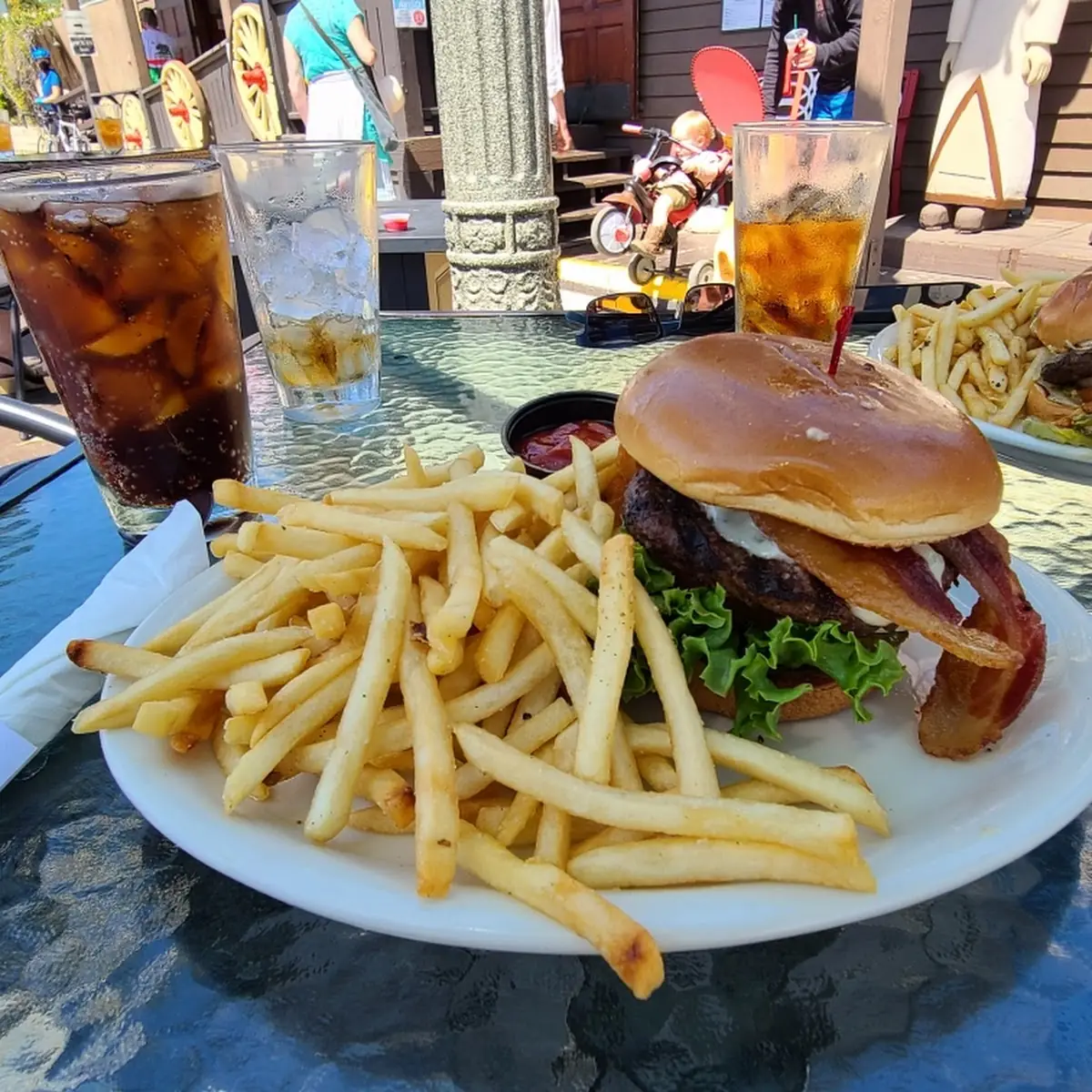 Bacon Blue Cheese Burger
