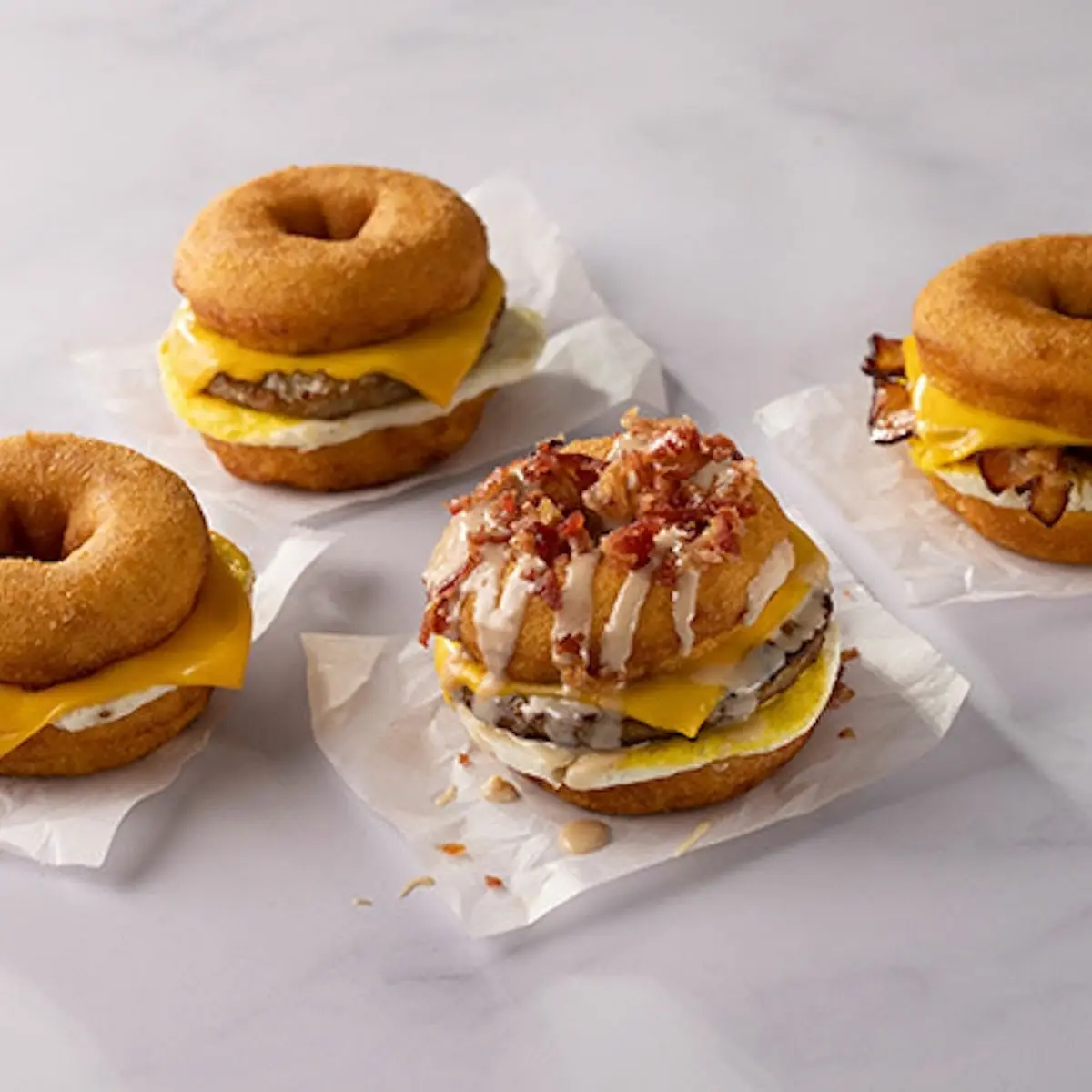 Bacon Egg and Cheese Breakfast Sandwich