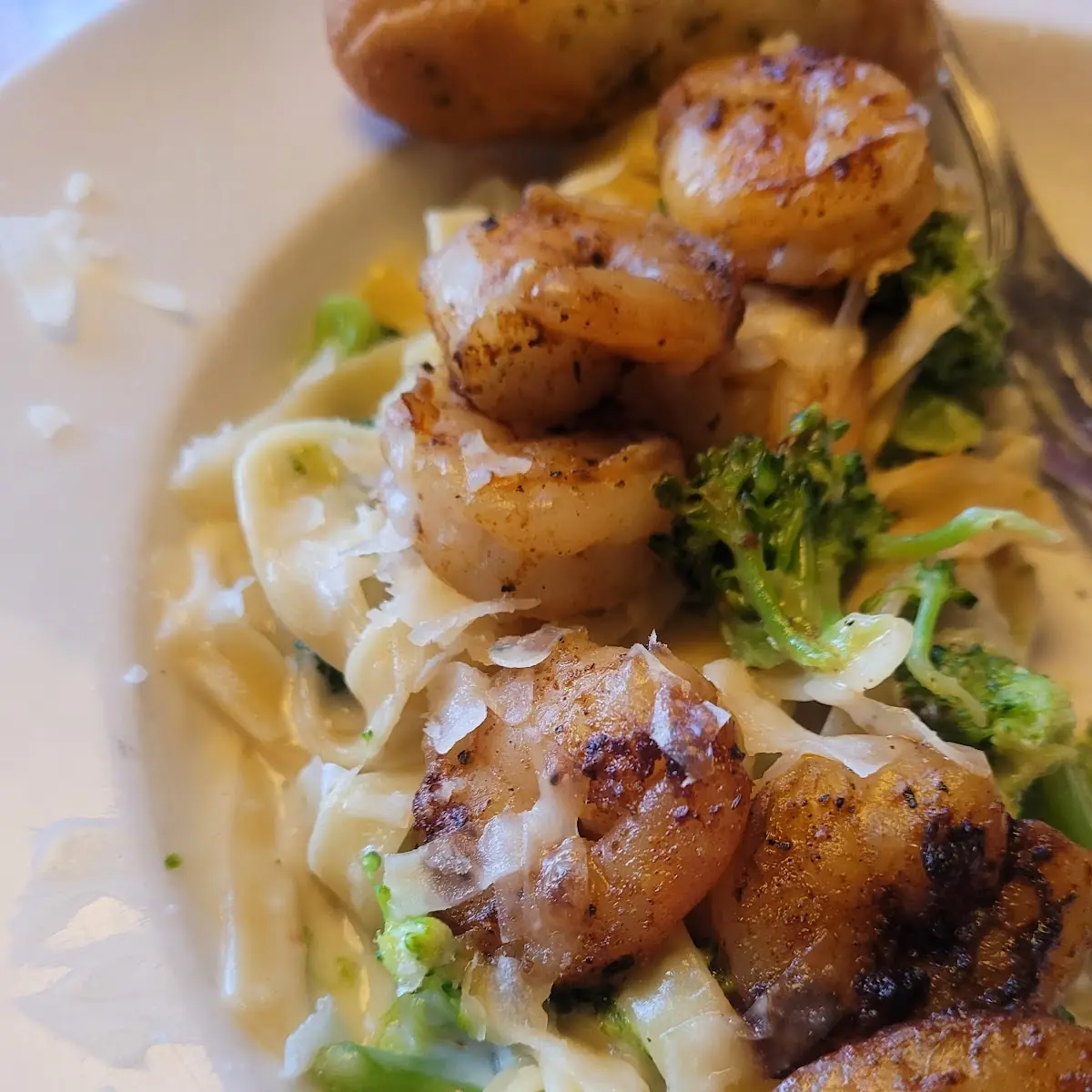Blackened Shrimp Alfredo