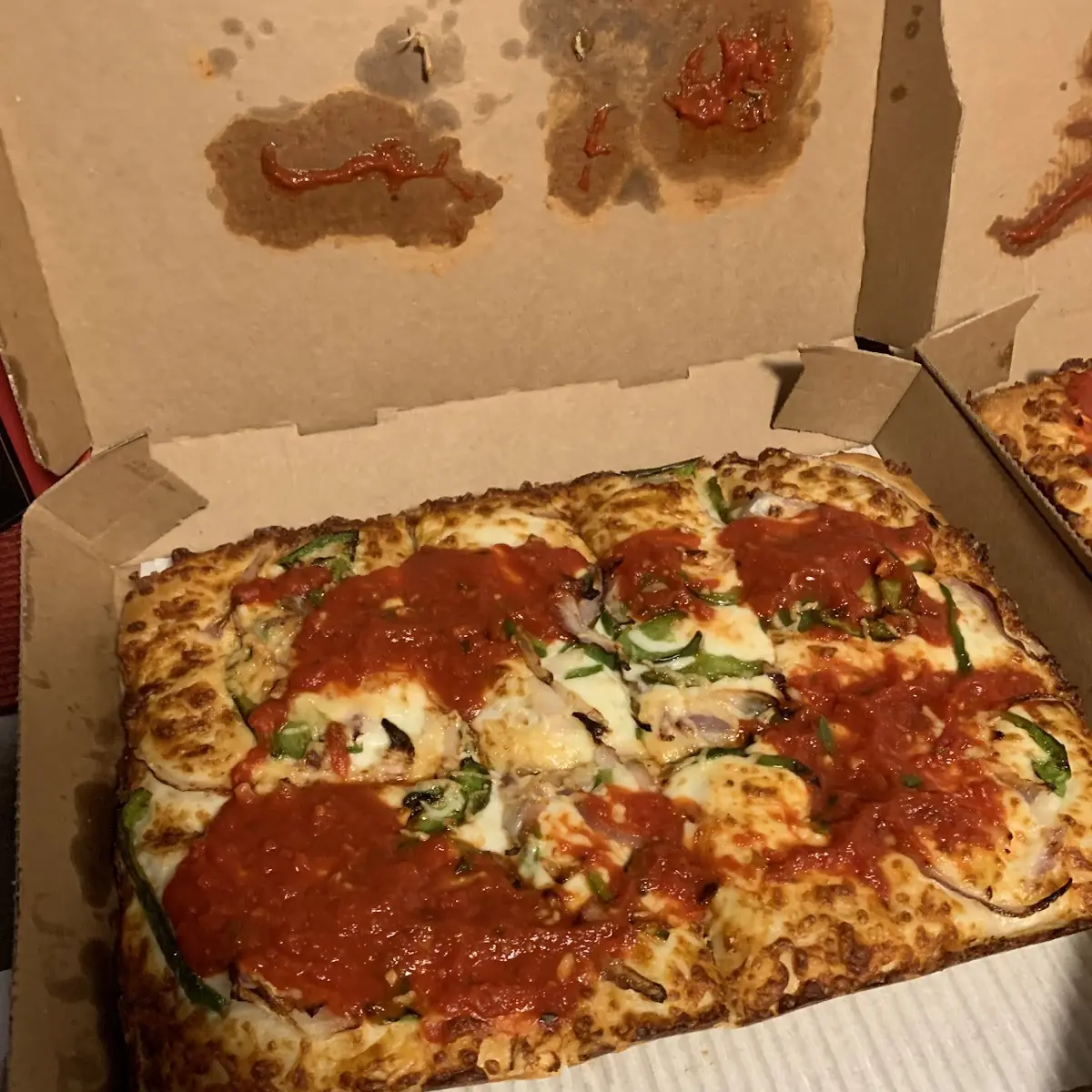 Detroit Style Pizza
