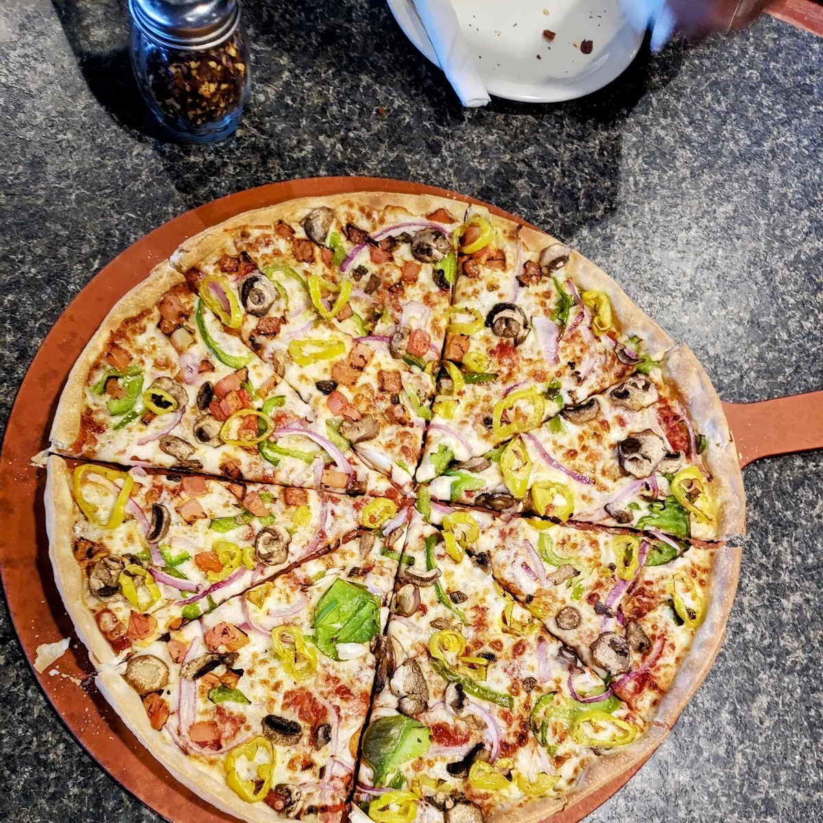 Veggie Pizza Thin Crust
