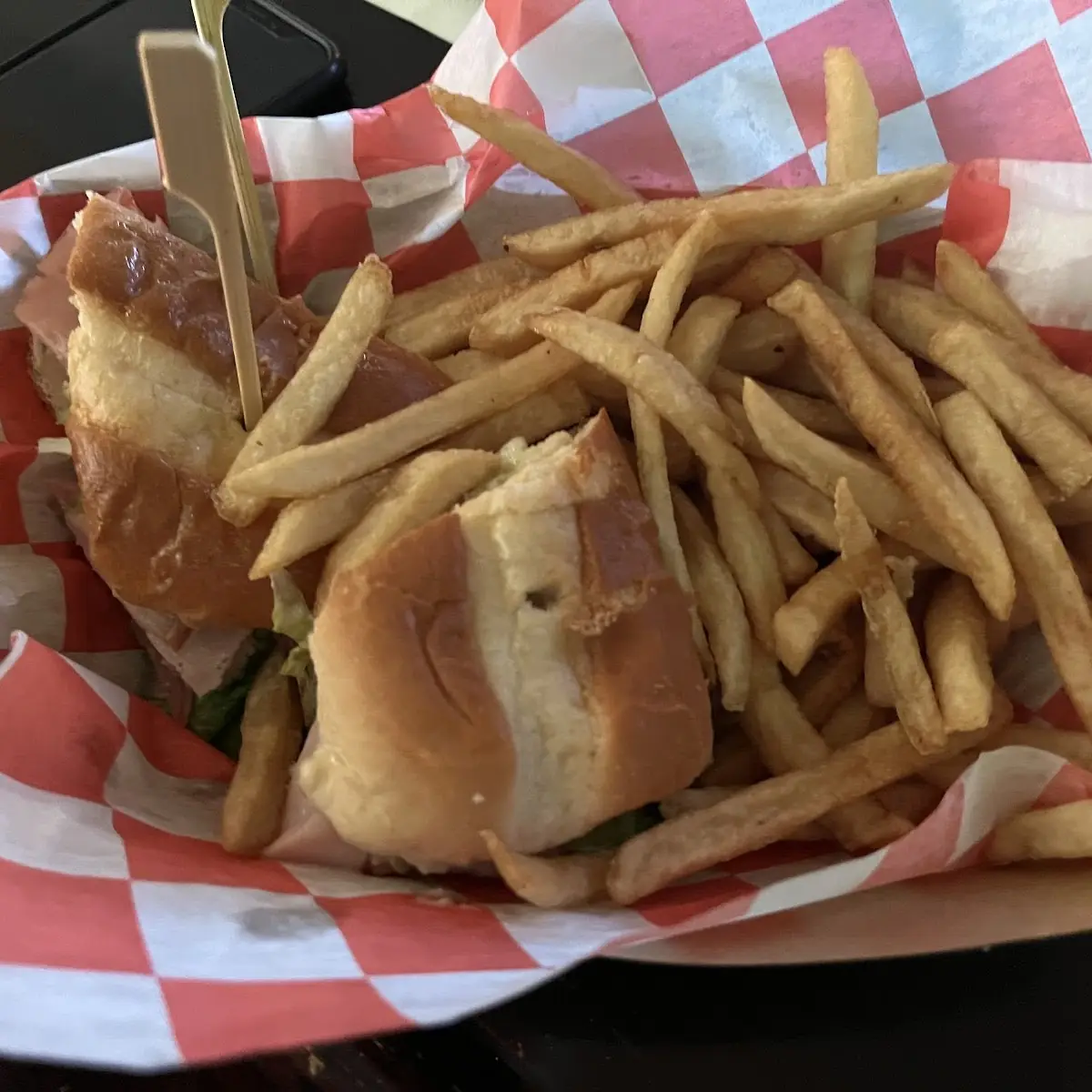 Italian Sub with Fries