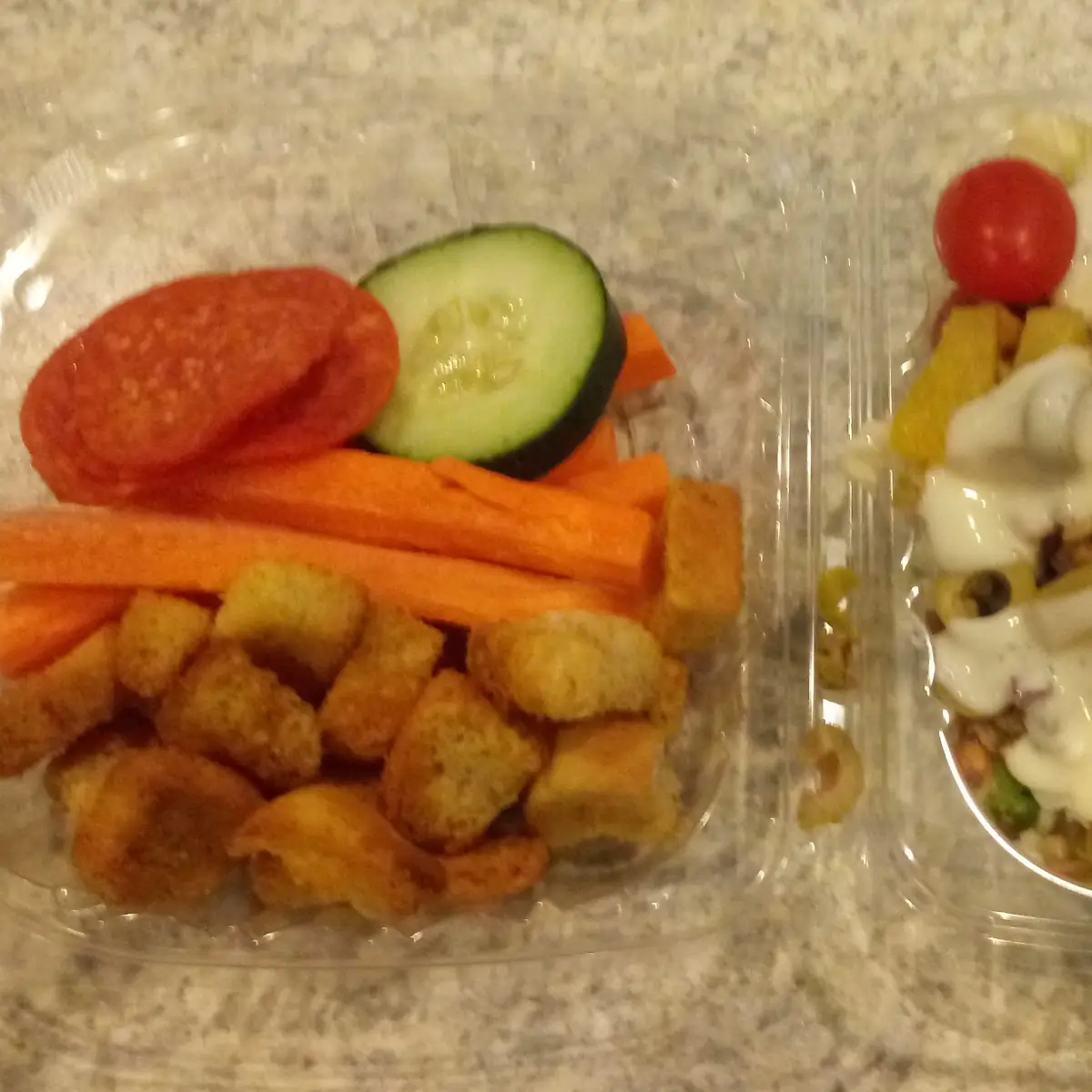 Antipasta with Ranch Dressing