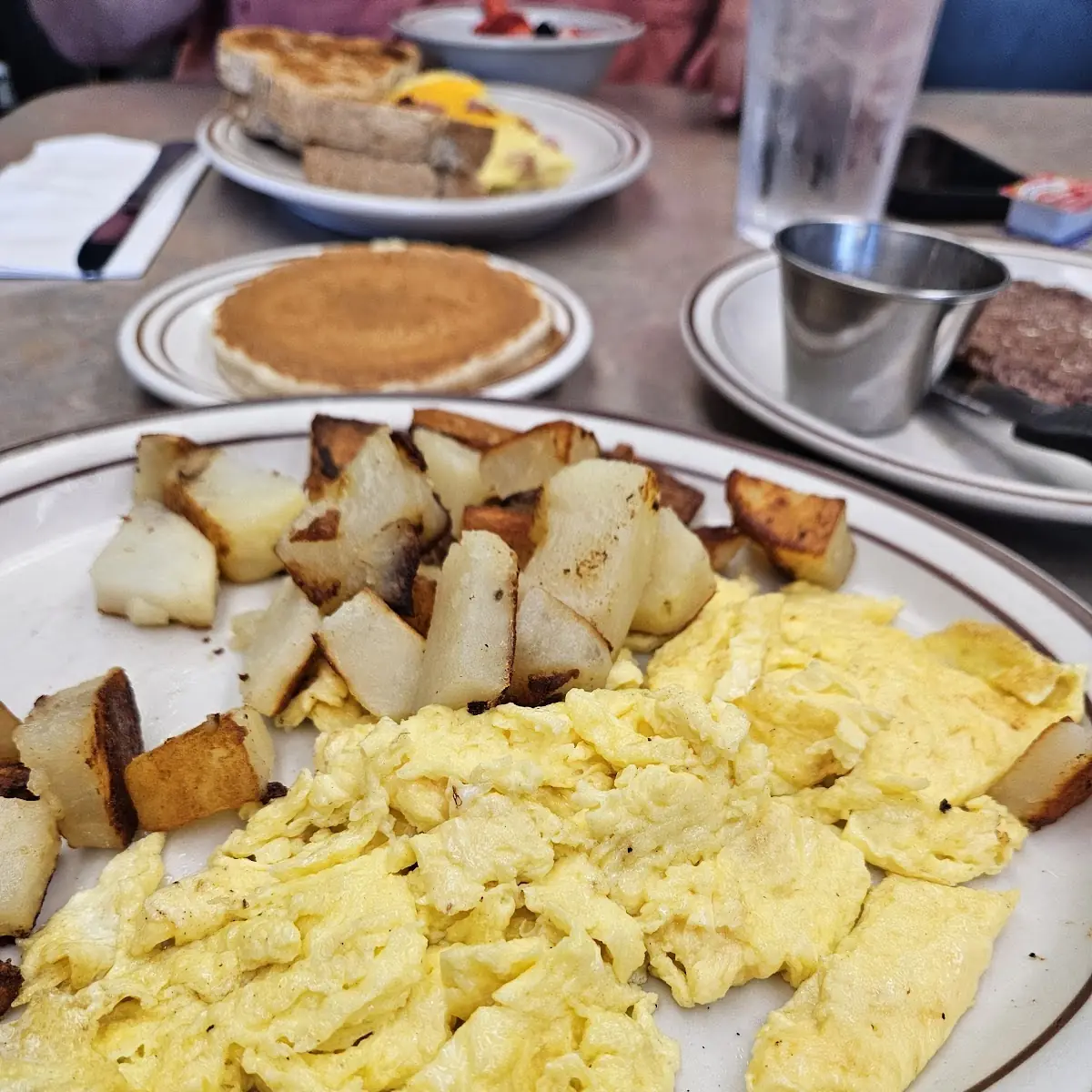 Bacon Eggs and Breakfast Potatoes