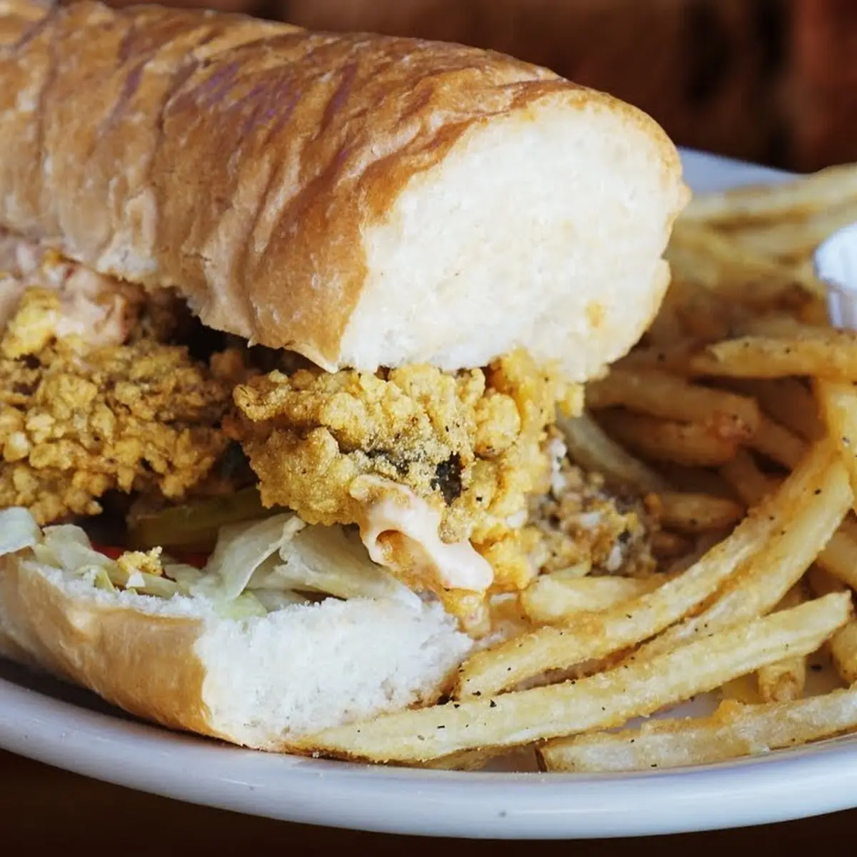Fried Oyster PO'Boy