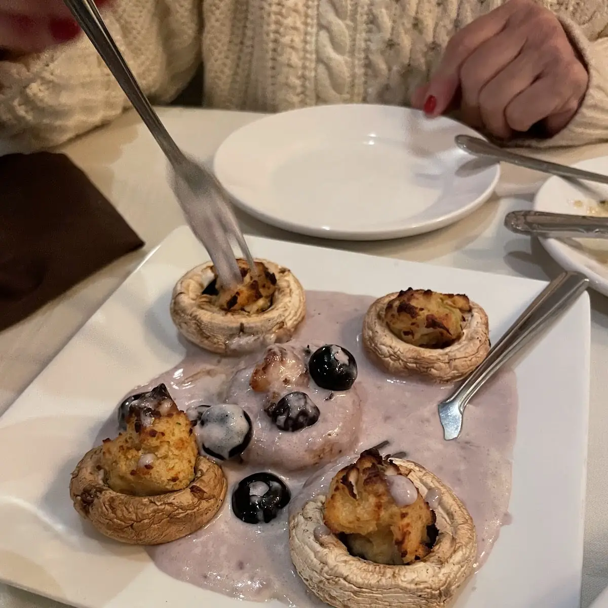 Crab Stuffed Mushrooms