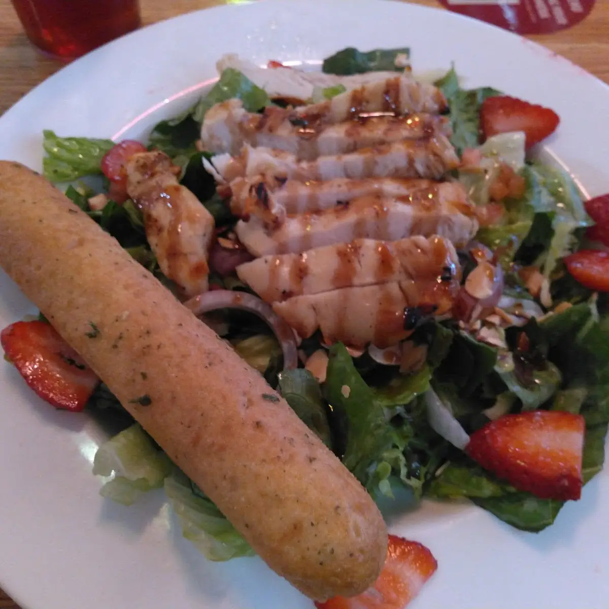 NEW Strawberry Balsamic Chicken Salad