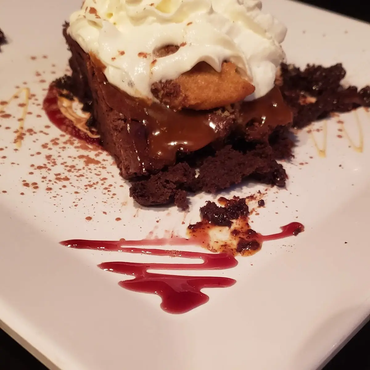 Triple Chocolate Brownie