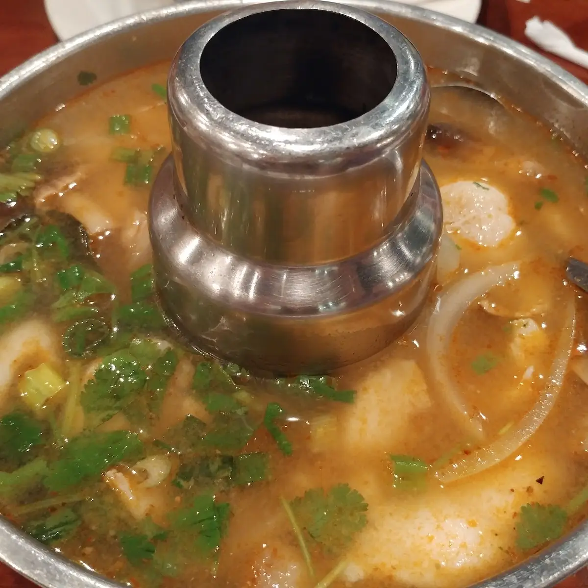 Tom Yum Soup with Shrimps