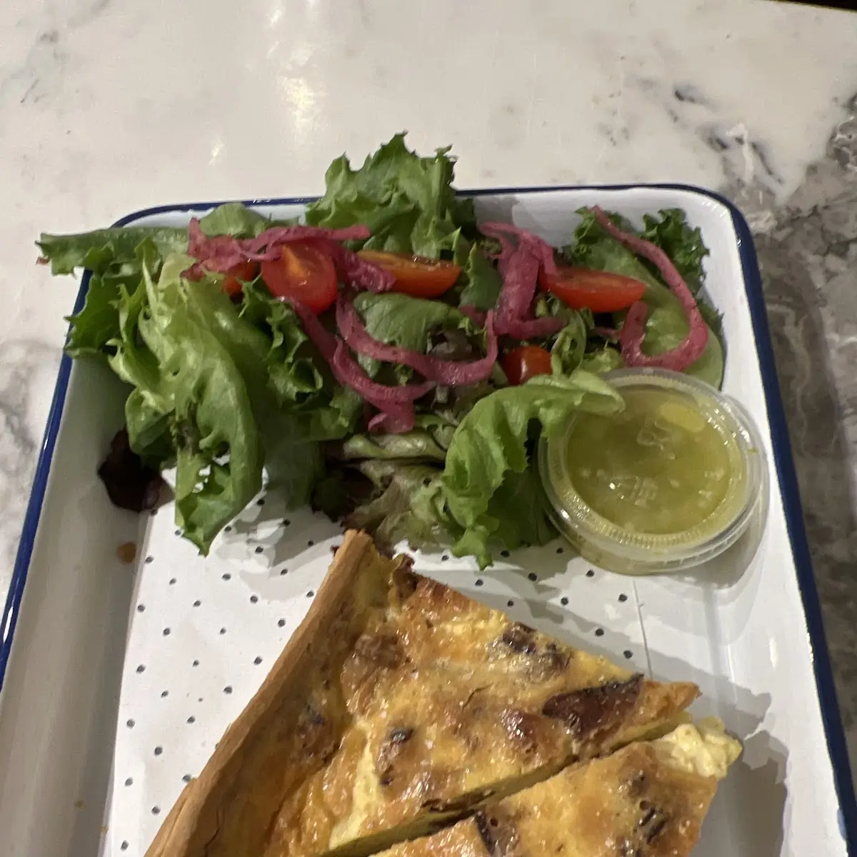 Spinach Feta Quiche