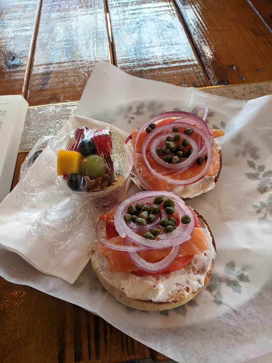 Nova Lox Bagel and Lox