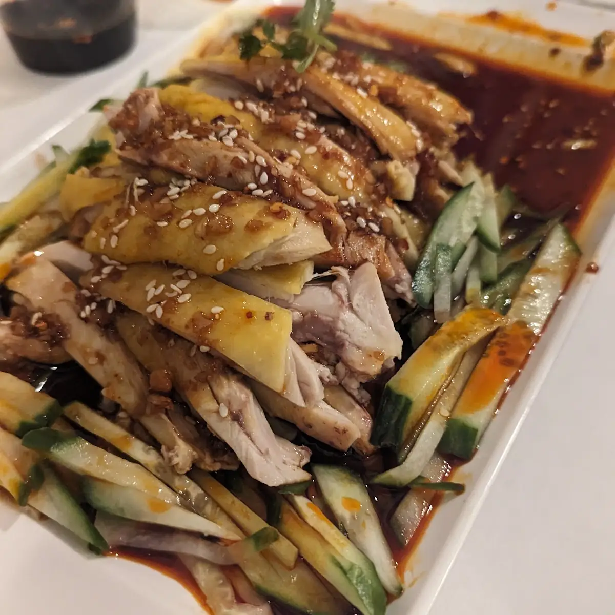 Cold Spicy Chicken Appetizer