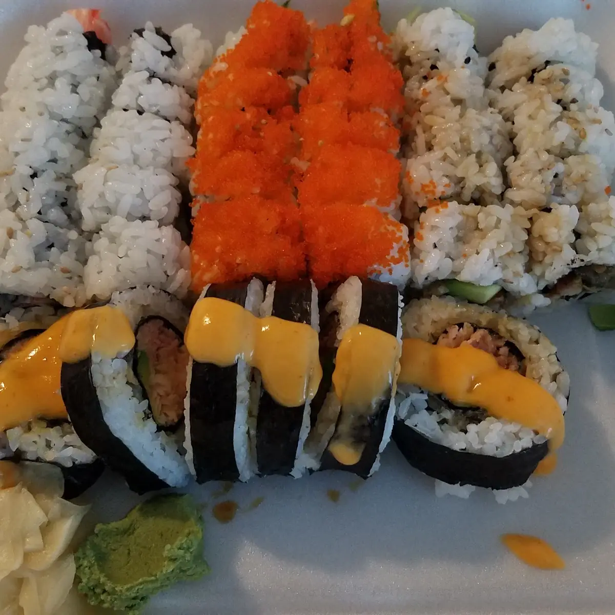 California Roll Eel Avocado Roll