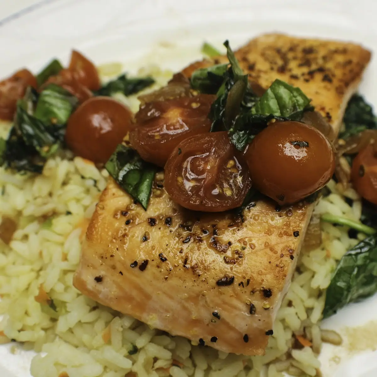 Atlantic Pan Seared Salmon