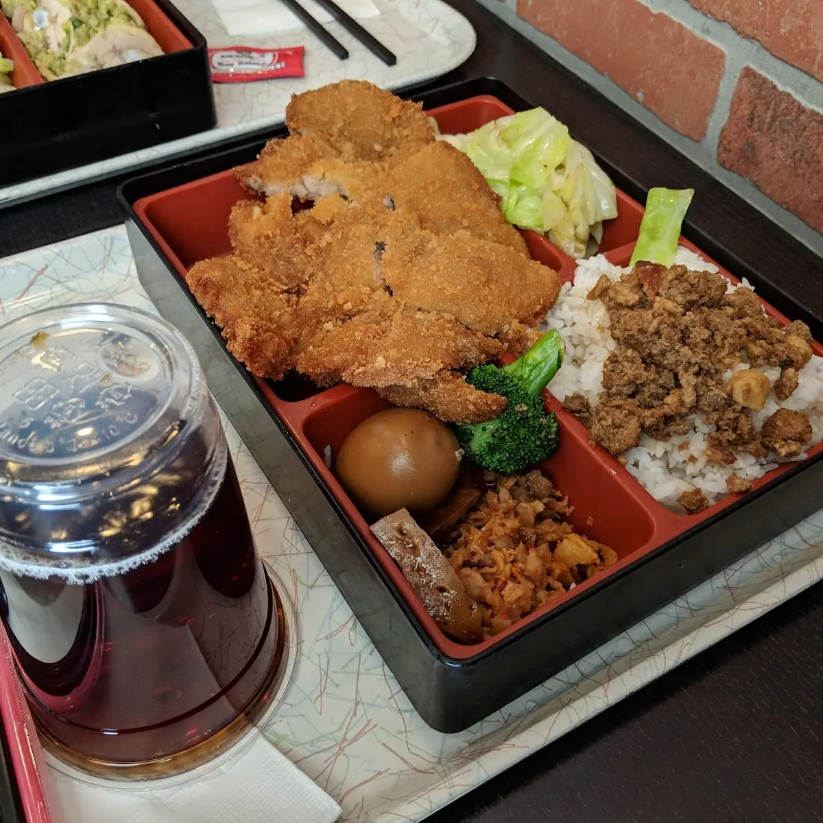 Fried Pork Chop Bento Box